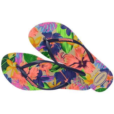 Slim Floral Neon