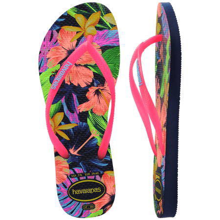 Slim Floral Neon
