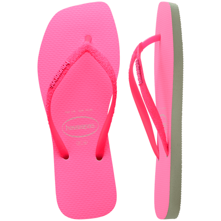 Slim Square Glitter Neon