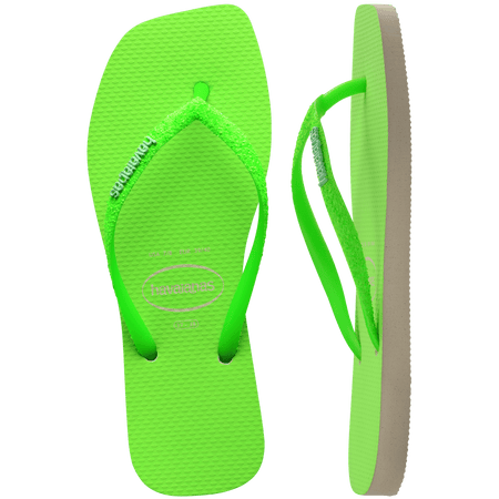 Slim Square Glitter Neon