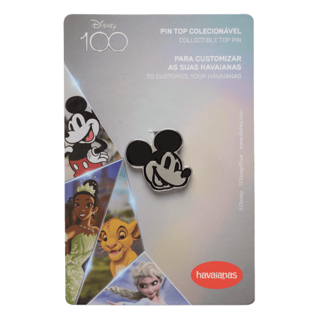 Pin Top Havaianas Disney 100th - Mickey Smile