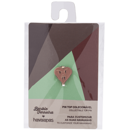 Pin Heart Barbie Ferreira