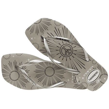 Slim Square Metallic Party